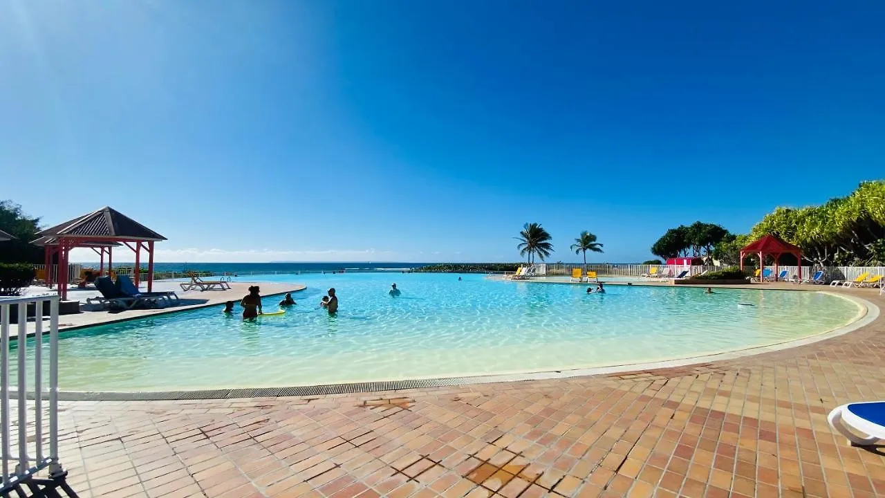Le Kalinao, Anse Des Rochers Plage, Piscine Et Cocotiers Сен-Франсуа