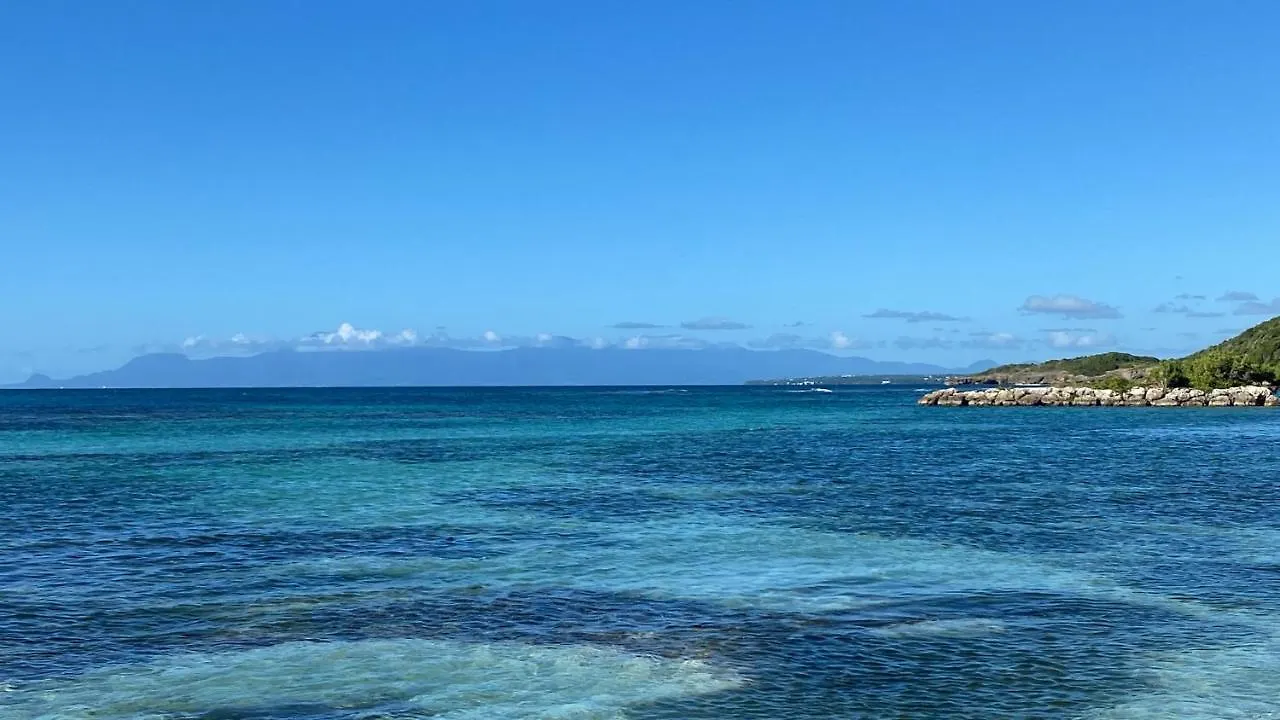 아파트 Le Kalinao, Anse Des Rochers Plage, Piscine Et Cocotiers 생프랑수아